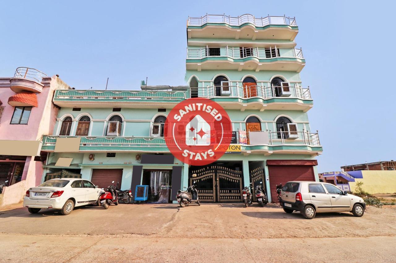 Spot On 37040 Hotel Ayushman Palace Bilāspur Buitenkant foto